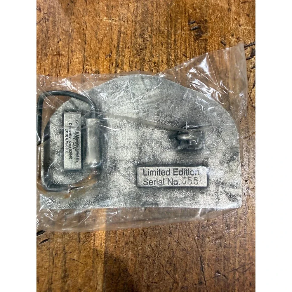 Vintage 1995 John Deere Parts & Service Limited Edition Belt Buckle NIP Serial #